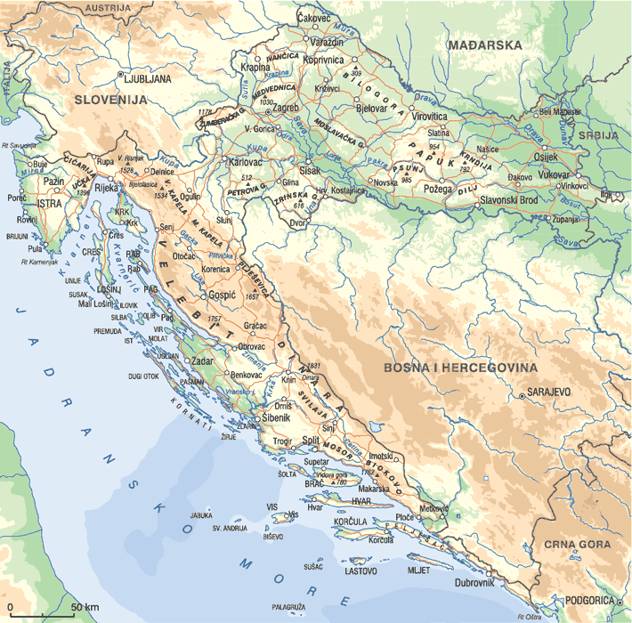 karta grcke i otoci